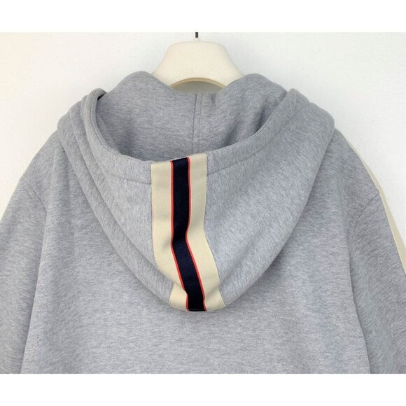 NWT Gucci Unisex Sweatshirt Zip-Up In Grey Size XS - Picture 11 of 16